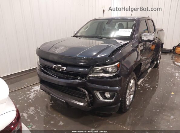 1GCGTDEN9J1298058 2018 CHEVROLET COLORADO Синий Вид спереди