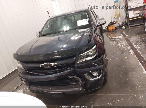 1GCGTDEN9J1298058 2018 CHEVROLET COLORADO Синий Вид щитка приборов