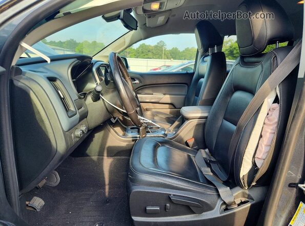 1GCGTDEN9L1139348 2020 CHEVROLET COLORADO Charcoal Вид салону спереду