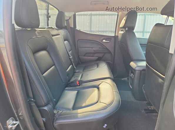 1GCGTDEN9L1139348 2020 CHEVROLET COLORADO Charcoal Вид задніх сидінь