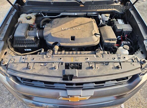 1GCGTDEN9L1139348 2020 CHEVROLET COLORADO Charcoal Вид задньої частини салону