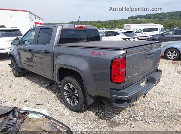 1GCGTDEN9M1129467 2021 CHEVROLET COLORADO Gray Tył lewy