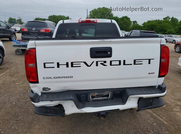 1GCGTDEN9M1166874 2021 CHEVROLET COLORADO White Rear view