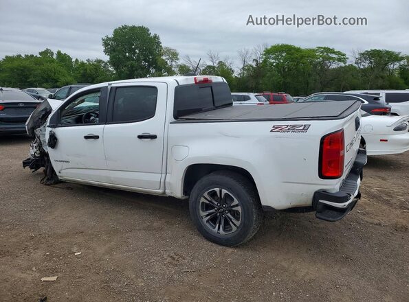 1GCGTDEN9M1166874 2021 CHEVROLET COLORADO White Rear left