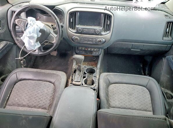 1GCGTDEN9M1166874 2021 CHEVROLET COLORADO White Dashboard view
