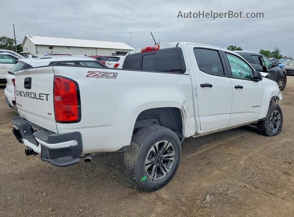 1GCGTDEN9M1166874 2021 CHEVROLET COLORADO White Rear right