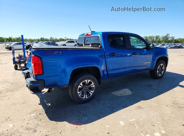 1GCGTDEN9N1117739 2022 CHEVROLET COLORADO Blue უკანა მარჯვენა