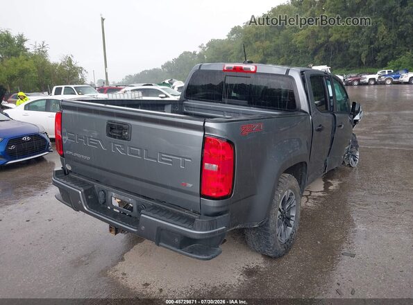 1GCGTDEN9N1174135 2022 CHEVROLET COLORADO Gray Trasero derecho