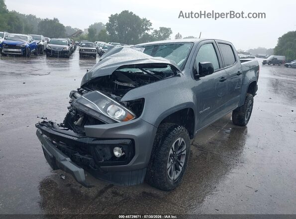 1GCGTDEN9N1174135 2022 CHEVROLET COLORADO Gray Vista tres cuartos delantera izquierda