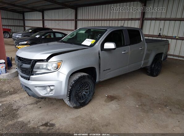1GCGTDENXJ1250133 2018 CHEVROLET COLORADO Silver Vista tres cuartos delantera izquierda