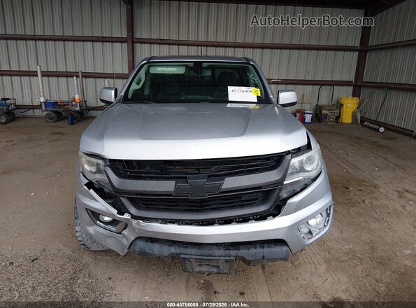 1GCGTDENXJ1250133 2018 CHEVROLET COLORADO Silver Vista del cuadro de instrumentos
