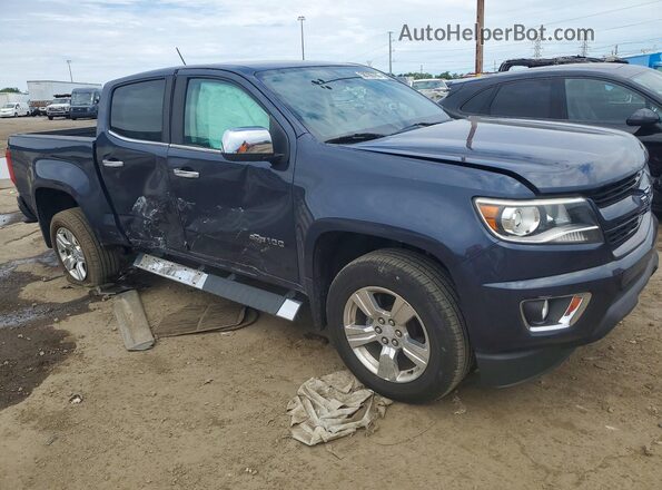 1GCGTDENXJ1272259 2018 CHEVROLET COLORADO Blue Առջևի աջ