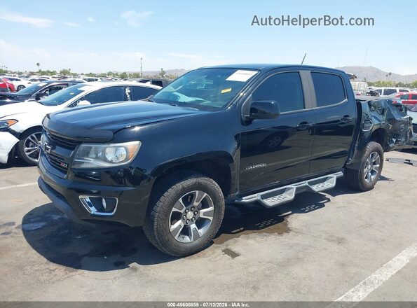 1GCGTDENXK1117938 2019 CHEVROLET COLORADO Black Front left