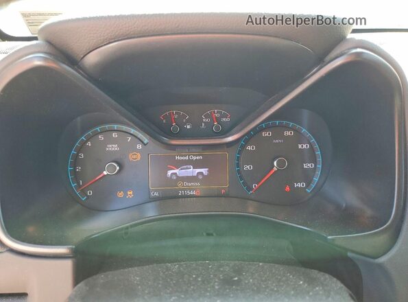 1GCGTDENXK1212970 2019 CHEVROLET COLORADO White Սարքավորումների վահանակի տեսք