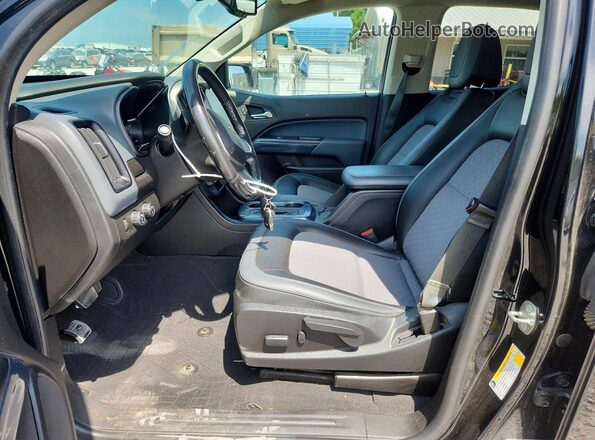 1GCGTDENXK1228070 2019 CHEVROLET COLORADO Black Вид салону спереду