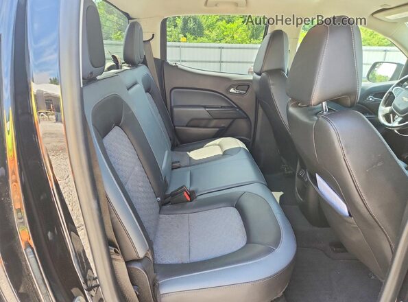 1GCGTDENXK1228070 2019 CHEVROLET COLORADO Black Вид задніх сидінь