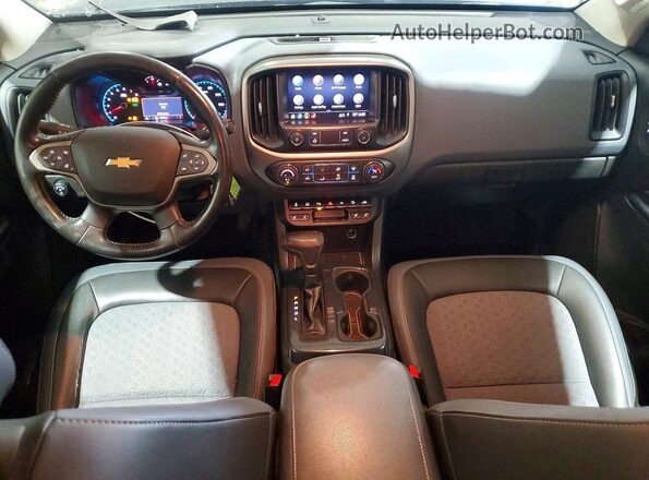 1GCGTDENXL1226014 2020 CHEVROLET COLORADO Gray Widok deski rozdzielczej