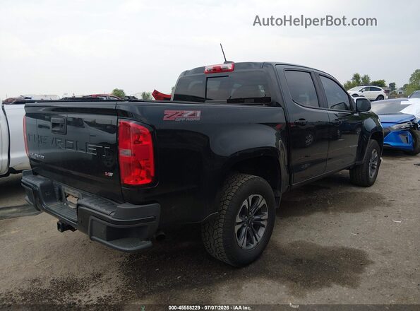 1GCGTDENXM1278308 2021 CHEVROLET COLORADO Black Trasero derecho