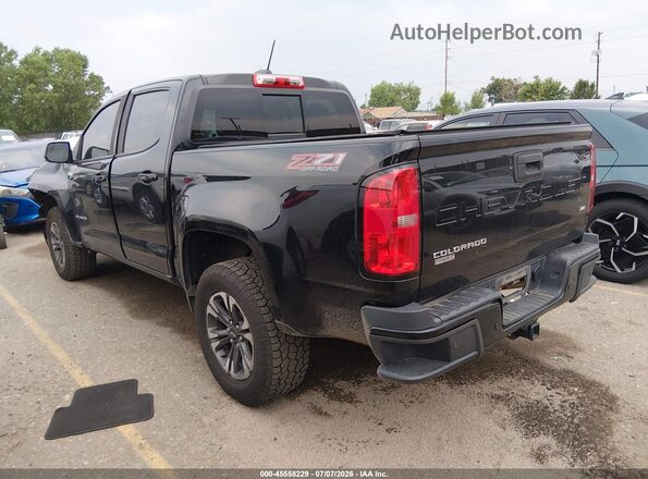 1GCGTDENXM1278308 2021 CHEVROLET COLORADO Black Trasero izquierdo
