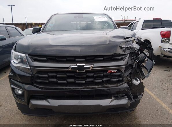 1GCGTDENXM1278308 2021 CHEVROLET COLORADO Black Vista del cuadro de instrumentos