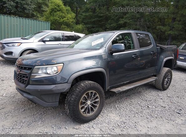 1GCGTEEN1K1272030 2019 CHEVROLET COLORADO Dark Blue Front left
