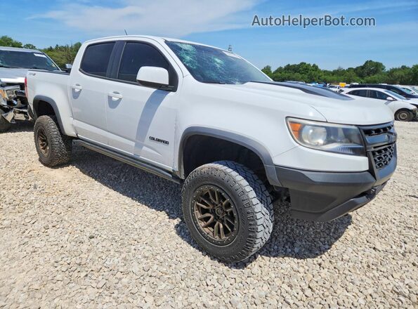 1GCGTEEN3H1267856 2017 CHEVROLET COLORADO Белый Передняя правая четверть