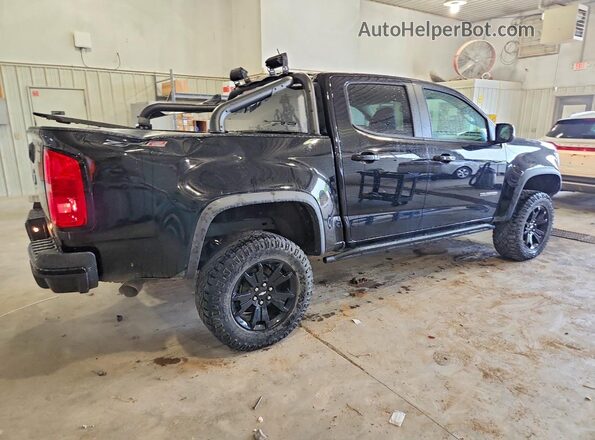 1GCGTEEN3K1206224 2019 CHEVROLET COLORADO Black Tył prawy