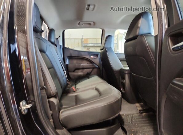 1GCGTEEN3K1206224 2019 CHEVROLET COLORADO Black Widok tylnych siedzeń
