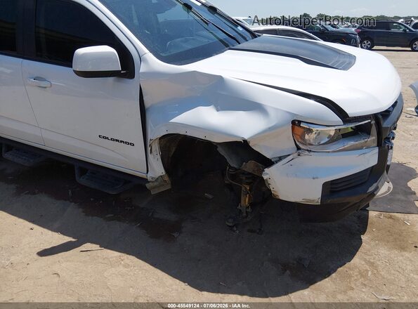 1GCGTEEN3M1207375 2021 CHEVROLET COLORADO White Vista frontal