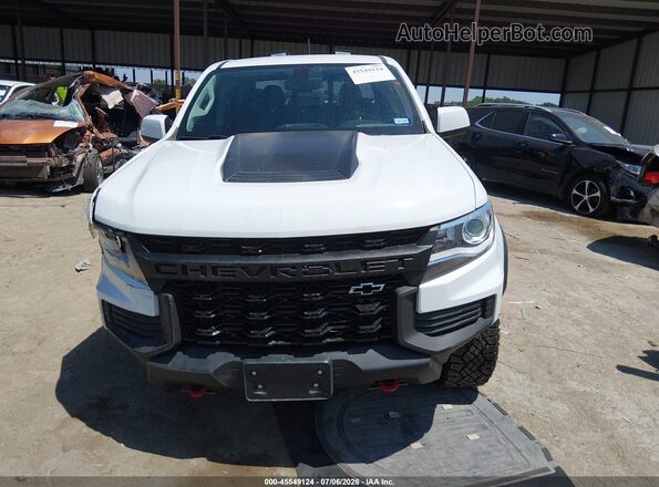 1GCGTEEN3M1207375 2021 CHEVROLET COLORADO White Vista interior trasera