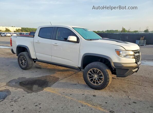 1GCGTEEN7K1323725 2019 CHEVROLET COLORADO White Przód prawy