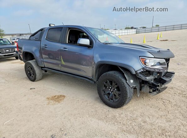 1GCGTEEN8K1138244 2019 CHEVROLET COLORADO Gray Առջևի աջ