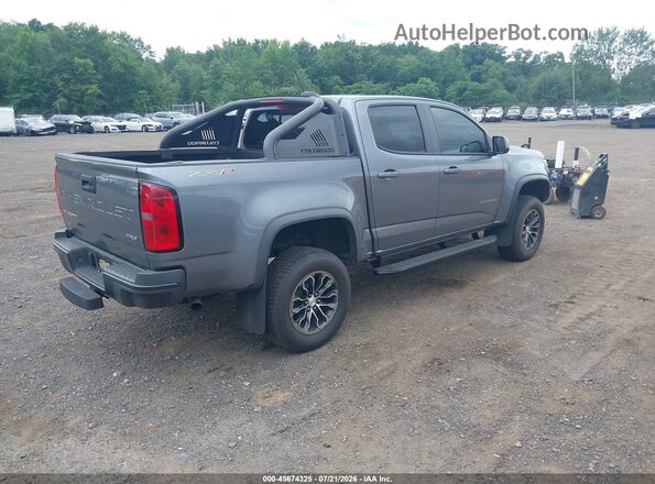 1GCGTEEN8M1103965 2021 CHEVROLET COLORADO Gray Rear right