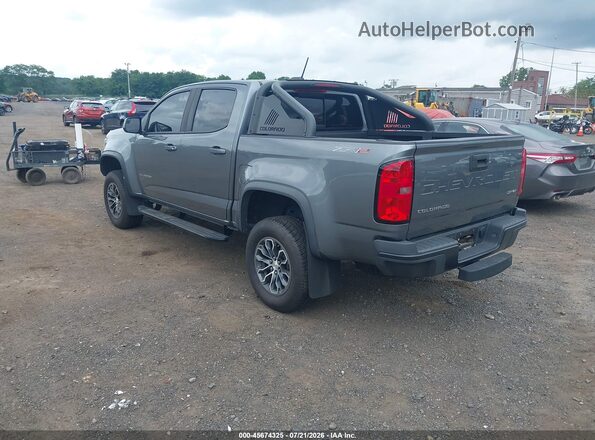 1GCGTEEN8M1103965 2021 CHEVROLET COLORADO Gray Rear left
