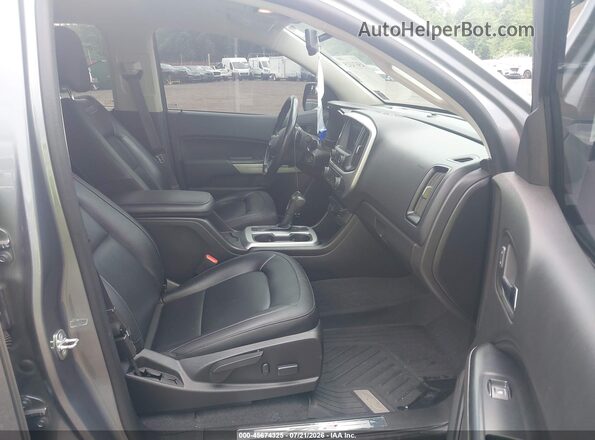 1GCGTEEN8M1103965 2021 CHEVROLET COLORADO Gray Front interior view