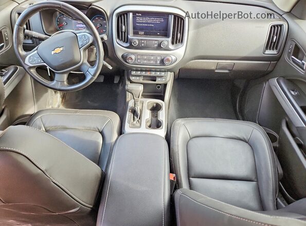 1GCGTEEN9M1296207 2021 CHEVROLET COLORADO Gray Առջևի վահանակի տեսք