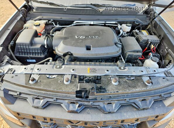 1GCGTEEN9M1296207 2021 CHEVROLET COLORADO Gray Սալոնի հետևի տեսք