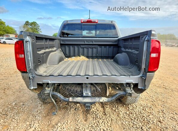 1GCGTEEN9M1296207 2021 CHEVROLET COLORADO Gray Հետևի տեսք
