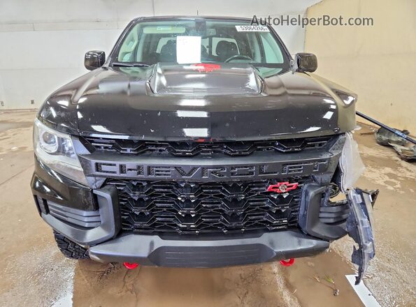 1GCGTEEN9N1295317 2022 CHEVROLET COLORADO Black Vista frontal