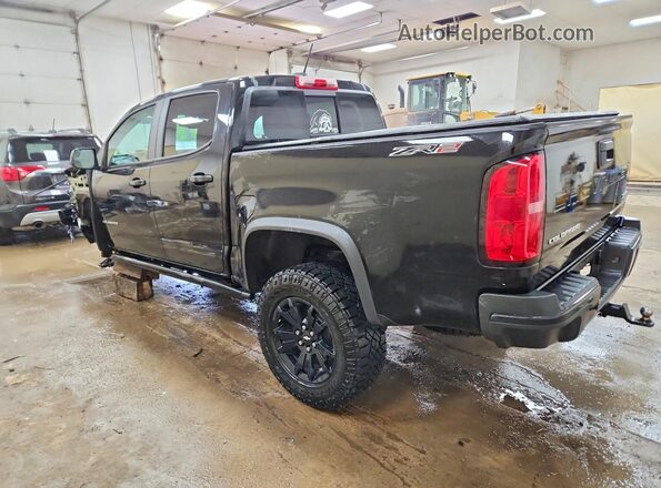 1GCGTEEN9N1295317 2022 CHEVROLET COLORADO Black Trasero izquierdo