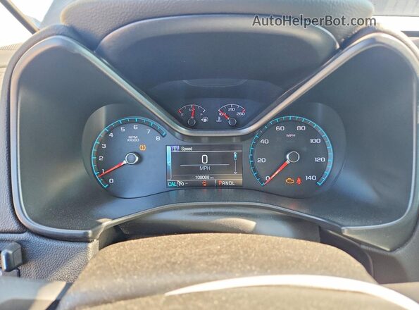 1GCGTEENXJ1108239 2018 CHEVROLET COLORADO Black Instrument cluster view