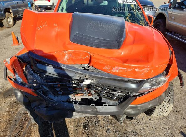 1GCGTEENXK1273239 2019 CHEVROLET COLORADO Orange Вид задньої частини салону