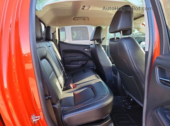 1GCGTEENXK1273239 2019 CHEVROLET COLORADO Orange Вид задніх сидінь