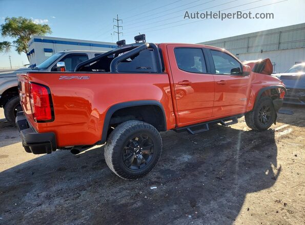 1GCGTEENXK1273239 2019 CHEVROLET COLORADO Orange Задня права чверть