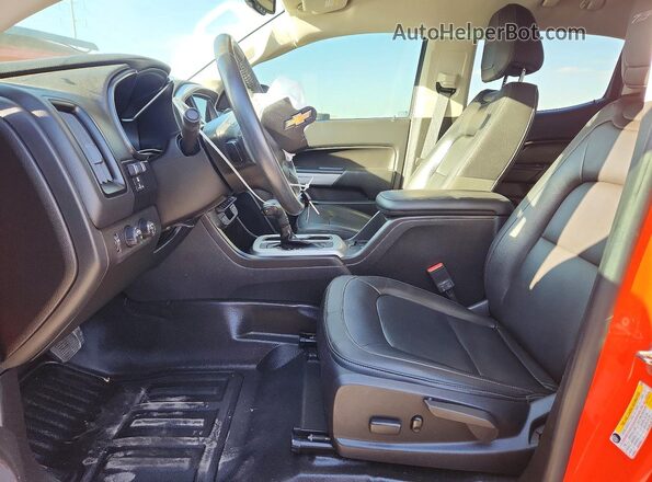 1GCGTEENXK1273239 2019 CHEVROLET COLORADO Orange Вид салону спереду