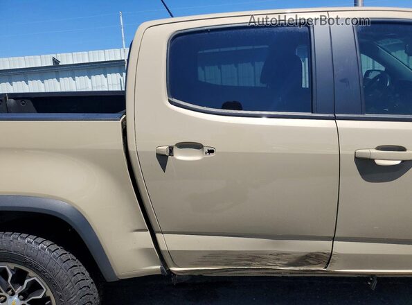 1GCGTEENXN1234218 2022 CHEVROLET COLORADO Tan Widok tylnych siedzeń