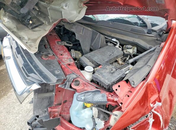 1GCHSBE32G1284151 2016 CHEVROLET COLORADO Red Vista interior trasera