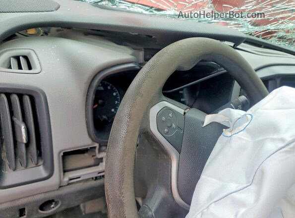 1GCHSBE32G1284151 2016 CHEVROLET COLORADO Red Vista del cuadro de instrumentos