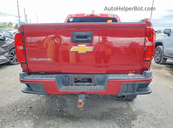 1GCHSBE32G1284151 2016 CHEVROLET COLORADO Red Vista trasera