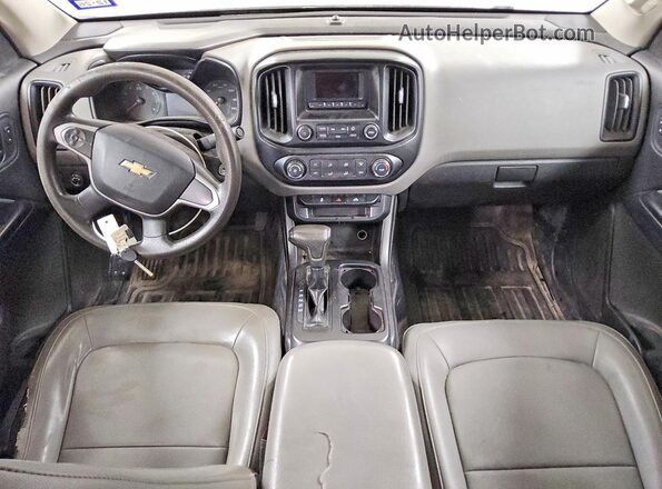 1GCHSBEA0G1375997 2016 CHEVROLET COLORADO White Առջևի վահանակի տեսք